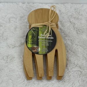 Salad Hands - Natural Bamboo NWT